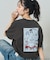 ”HAPIDANBUI” 目隠しコミック柄 プリントTシャツ