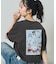 ”HAPIDANBUI” 目隠しコミック柄 プリントTシャツ