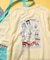 ”HAPIDANBUI” 目隠しコミック柄 プリントTシャツ