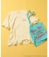 ”HAPIDANBUI” 目隠しコミック柄 プリントTシャツ
