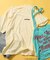 ”HAPIDANBUI” 目隠しコミック柄 プリントTシャツ