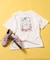 ”HAPIDANBUI” 目隠しコミック柄 プリントTシャツ