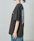 ”HAPIDANBUI” 目隠しコミック柄 プリントTシャツ