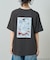 ”HAPIDANBUI” 目隠しコミック柄 プリントTシャツ