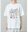 'HELLO KITTY' コラージュ プリントTシャツ