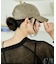 別注 9TWENTY MICRO MINI LOGO SYNTHETIC SUEDE CAP