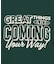 メッセージ ロゴTシャツ（Great Things）