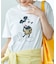 【MICKEY MOUSE】  Leopard  Tシャツ/ミッキーマウス