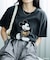 【MICKEY MOUSE】  Leopard  Tシャツ/ミッキーマウス