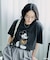 【MICKEY MOUSE】  Leopard  Tシャツ/ミッキーマウス