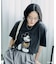 【MICKEY MOUSE】  Leopard  Tシャツ/ミッキーマウス