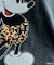 【MICKEY MOUSE】  Leopard  Tシャツ/ミッキーマウス