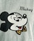 【MICKEY MOUSE】 Leopard logo ringer Tシャツ/ミッキーマウス