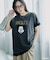 【MICKEY MOUSE】 Leopard logo Tシャツ/ミッキーマウス