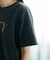 【MICKEY MOUSE】 Leopard logo Tシャツ/ミッキーマウス