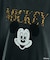 【MICKEY MOUSE】 Leopard logo Tシャツ/ミッキーマウス
