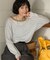 シアーボーダーリンガーTシャツ