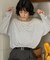 シアーボーダーリンガーTシャツ