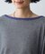 シアーボーダーリンガーTシャツ