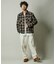 RED KAP × FREAK'S STORE 別注 クロップド フランネル ロングスリーブ ワークシャツ