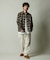 RED KAP × FREAK'S STORE 別注 クロップド フランネル ロングスリーブ ワークシャツ