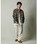RED KAP × FREAK'S STORE 別注 クロップド フランネル ロングスリーブ ワークシャツ