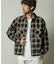 RED KAP × FREAK'S STORE 別注 クロップド フランネル ロングスリーブ ワークシャツ