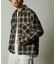 RED KAP × FREAK'S STORE 別注 クロップド フランネル ロングスリーブ ワークシャツ