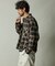 RED KAP × FREAK'S STORE 別注 クロップド フランネル ロングスリーブ ワークシャツ
