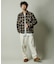 RED KAP × FREAK'S STORE 別注 クロップド フランネル ロングスリーブ ワークシャツ