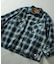 RED KAP × FREAK'S STORE 別注 クロップド フランネル ロングスリーブ ワークシャツ