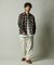 RED KAP × FREAK'S STORE 別注 クロップド フランネル ロングスリーブ ワークシャツ