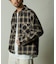 RED KAP × FREAK'S STORE 別注 クロップド フランネル ロングスリーブ ワークシャツ