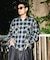 RED KAP × FREAK'S STORE 別注 クロップド フランネル ロングスリーブ ワークシャツ