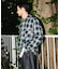 RED KAP × FREAK'S STORE 別注 クロップド フランネル ロングスリーブ ワークシャツ