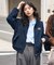 別注 Corduroy Stand Collar Blouson