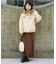 別注 Fur Hoodie Nylon Jacket