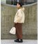 別注 Fur Hoodie Nylon Jacket