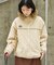 別注 Fur Hoodie Nylon Jacket