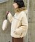 別注 Fur Hoodie Nylon Jacket