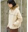 別注 Fur Hoodie Nylon Jacket