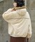 別注 Fur Hoodie Nylon Jacket