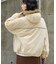 別注 Fur Hoodie Nylon Jacket