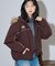 別注 Fur Hoodie Nylon Jacket