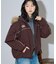 別注 Fur Hoodie Nylon Jacket