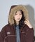別注 Fur Hoodie Nylon Jacket