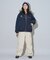 別注 Fur Hoodie Nylon Jacket