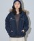 別注 Fur Hoodie Nylon Jacket