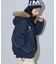 別注 Fur Hoodie Nylon Jacket