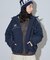 別注 Fur Hoodie Nylon Jacket